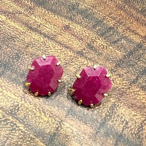 Kendra Scott Maroon Jade Morgan